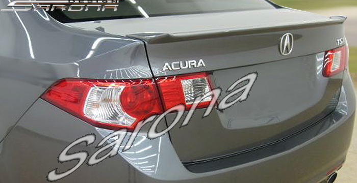 Custom Acura TSX Trunk Wing  Sedan (2009 - 2014) - $179.00 (Manufacturer Sarona, Part #AC-047-TW)